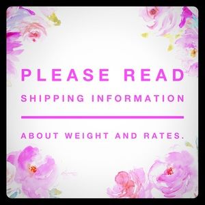 Important shipping information